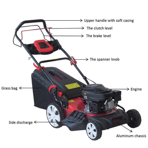 Cortadora de Césped a Gasolina Autopropulsada Inalámbrica Comercial de 144 CC - Product Image 2