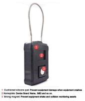 Cadenas Antivol 4G Intelligent avec GPS pour Conteneurs, Dispositif IoT Personnalisé de Sécurité et Suivi de Cargaison