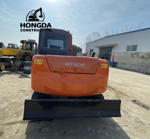 Mini pelle d'occasion HITACHI ZX55USR de 5 tonnes d'origine japonaise ZX55 Hitachi ZX70 ZX60 ZX55 vente au comptant - Product Image 3