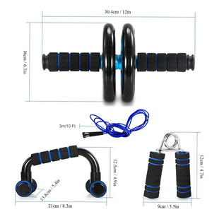 Kit de Rodillos de Ejercicio 6 en 1 al por Mayor, Equipo de Entrenamiento en Casa para Mujeres, Juego de Rodillos con Barra de Empuje, Hecho de Material Duradero - Product Image 6