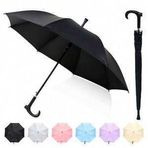 Parapluie de golf personnalisé en promotion, cadeau d'affaires, impression de logo publicitaire, parapluie droit coupe-vent et imperméable pour la pluie - Product Image 6