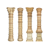 Moules cylindriques pour villas de couleur personnalisée, haute précision, résistance à la pression élevée, réutilisables