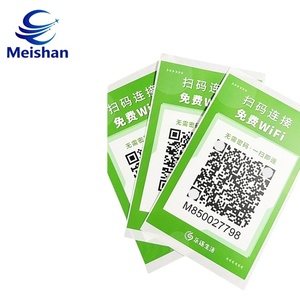 מדבקת תווית QR משתנה עם WiFi, מדבקה עצמית עם גב דביק, מדבקת קוד QR, מתוצרת Meishan Mini <span class=keywords><strong>Program</strong></span> - Product Image 5