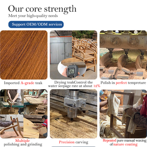Meubles <span class=keywords><strong>de</strong></span> <span class=keywords><strong>jardin</strong></span> en teck <span class=keywords><strong>de</strong></span> luxe modernes du fabricant Ensemble <span class=keywords><strong>de</strong></span> canapé <span class=keywords><strong>de</strong></span> patio en bois massif avec <span class=keywords><strong>coussins</strong></span> <span class=keywords><strong>pour</strong></span> hôtels Parcs - Product Image 5
