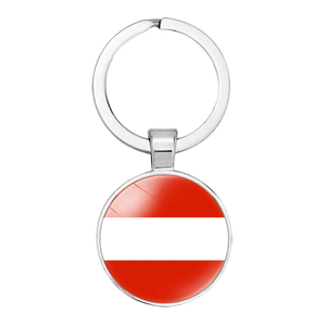 Nuoxin Set da 23 Pezzi <span class=keywords><strong>Serie</strong></span> Bandiera Austriaca per Tifosi di Calcio e Sport all'Aperto: Portachiavi, Bandierina da Tavolo, Braccialetto, Cappello da Basket - Product Image 2