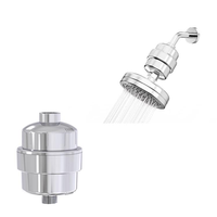 Ensemble de filtres pour pomme de douche, filtre pour pomme de douche pour eau dure, élimine le chlore et les métaux lourds