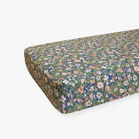 Ensemble de draps pour lit bébé personnalisé, draps de berceau en bambou, housse ajustée, housse de matelas, draps de berceau respirants pour nourrissons
