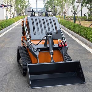 Miễn phí vận chuyển backhoe DIESEL <span class=keywords><strong>loader</strong></span> Mini phía trước bánh xe tải bánh xe nhỏ mini Skid chỉ đạo Bộ nạp - Product Image 5