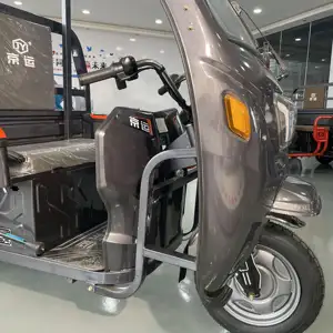 1500W Chinese Driewieler Cargo Motorfiets Driewieler Rally Zware Lading Hydraulische Lift Driewieler Elektrische Lading