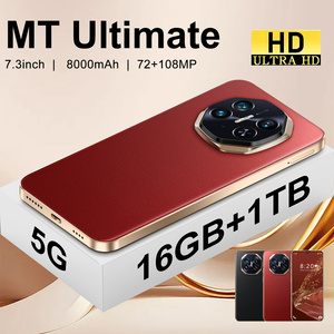 Chất Lượng Cao Ban Đầu Mt Cuối Cùng Điện Thoại 7.3 Inch HD Màn Hình Dual Sim <span class=keywords><strong>Android</strong></span> 14 5G 16GB + 1Tb 108MP Phía Sau Máy Ảnh Tây Ban Nha Hoạt Động - Product Image 3