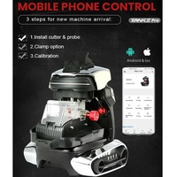 Machine de découpe de clés CNC 2M2 TANK 2 Pro TANK II Pro avec coque de protection pour clés de maison, Mul-T-lock, à fossettes et multipoints