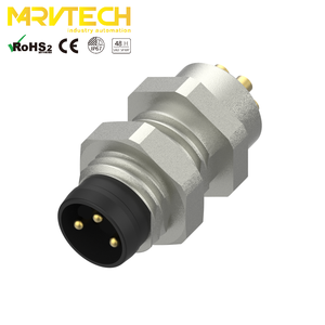 Conector Hembra IEC para FSAM3R-P Automotriz, IP67, 60V, 4A, Carcasa Redonda de Zinc/Niquelado - Product Image 1