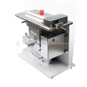 Semi Automatic and Fully Automatic Sealing Transparent Tamper Evident Security Adhesive 90 Degree Corner Labeling Machine - Product Image 5