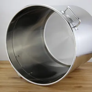 400Lステンレス鋼ヘビーデューティー業務用調理鍋断熱バレル鍋調理用大型鍋