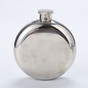 Rò rỉ bằng chứng 8 oz Vòng mini chai rượu vang thép không gỉ Hip Flask - Product Image 6