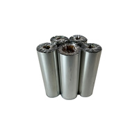 Cinta de Transferencia Térmica de Resina de Cera para Impresora de Etiquetas, 110 mm x 450 m, Núcleo de 1 Pulgada, Color Negro, Compatible con Zebra, Datamax, Konica Minolta
