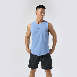 Gilet personnalisé d'été pour hommes, anti-transpiration, sportif, sans manches, haut de performance à séchage rapide, pour l'entraînement - Product Image 4