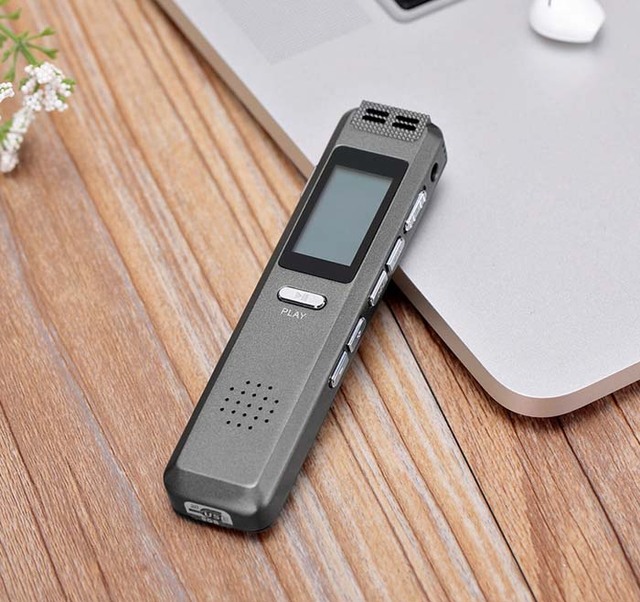 Multifunctional Rechargeable 8GB Digital Audio Dictaphone MP3 Player Digital Voice Recorder