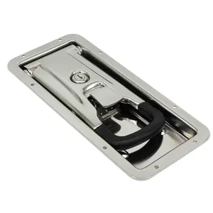 Heavy Duty Recessed Door Lock Cargo Trailer Door Handle Latch Locks Refrigerated Van Truck Rear Door Handle Lock