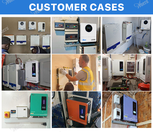 Anern 10KW 102kw năng lượng mặt trời nhà hệ thống điện trên lưới với pin và lai năng lượng mặt trời biến tần 30Kw 50kw năng lượng mặt trời hệ thống bảng điều khiển cho nhà - Product Image 5