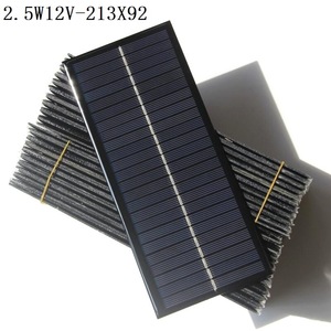 Tablero de batería de epoxi laminado de varios tamaños 1,5 W-6W 12V Panel solar pequeño <span class=keywords><strong>Sunpower</strong></span> Cell - Product Image 5
