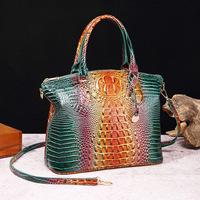 Sac à main Shenglu multi-couleurs à motif crocodile, sacs vintage portés à la main ou en bandoulière pour femmes, pour les sites indépendants de l'UE, des États-Unis et du Moyen-Orient