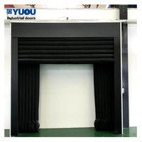 Industrielle Gonflable Dock Abri Étanche PVC Joint Heavy Duty Camion De Chargement Bay Joint Économie D'énergie