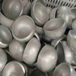 Tapa de tubo metálica con brida elíptica de fondo plano para soldadura, resistente a alta presión y al calor - Product Image 4