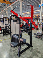 Machine de tirage vertical fixe en acier réglable ROSEN Fitness pour salle de sport commerciale, entraînement du dos et musculation