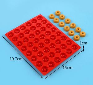 Molde de Silicona para Macarons de 30 Cavidades, Fácil de Limpiar, Reutilizable, Resistente al Calor, Tapete de Mesa DIY de una Sola Cara, Apto para Horno, Ecológico - Product Image 3
