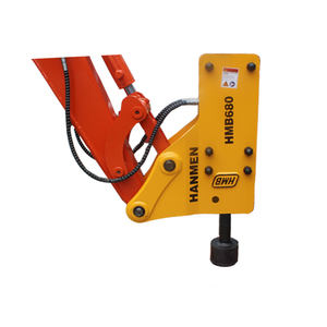 Martillo Hidráulico para Postes Hanman Hmb 680, Excavadora con Martillo Hidráulico para Postes - Product Image 1