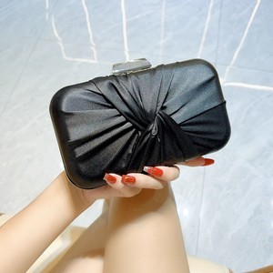New Cross-border High-grade Polyester Satin Celebrity Evening <b>Small</b> Shoulder Crossbody Fold Chain Urban <b>Bag</b> Tanjing - Product Image 6