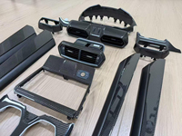 Panneau de garniture de console centrale en fibre de carbone sèche pour Lamborghini Urus/Urus SE 2018-2025, ajustement parfait, accessoires automobiles