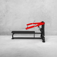 Machine de musculation industrielle légère pour développements au sol et press d'orteils, équipement de musculation à charge libre