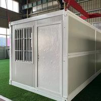 Casa Prefabricada Plegable de Fácil Instalación y Precio Económico, Casa Contenedor Plegable Tipo X Personalizable
