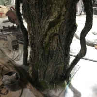 Arbre de pin artificiel en soie, décoration d'hôtel ou de maison, plante