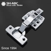 Charnière de meuble SH-ABC à double sens, micro-angle, avec amortisseur intégré et fermeture douce pour armoires de cuisine, d'école, d'hôpital et de chambre à coucher