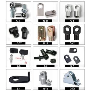 Lò Xo Nén Khí Mới 1000N Tổng Chiều Dài 26Inch, Đường Kính Xi Lanh 28MM, Đường Kính Trục 14MM, Ren Hai Bên - Product Image 5