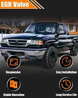 Remplacement de la vanne EGR EGV735 pour Ranger 2001-2011 pour B2300 2.3L L4 2001-2010 OE #   1L5Z9D475AG/AA 1F2020300 EGR2099