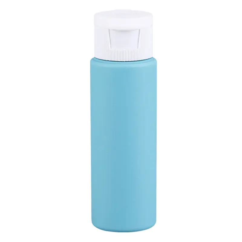 50ml sıcak ücretsiz örnek ekstrüde yıkama bakım dağıtıcı şişe emülsiyon şişe şampuan şişesi PE kapaklı modeli