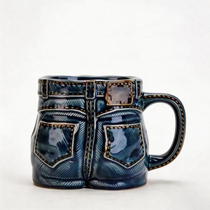 Taza de Café de Cerámica con <span class=keywords><strong>Diseño</strong></span> de Jeans de Mezclilla Creativos MSH de 400 ml <span class=keywords><strong>para</strong></span> Regalo <span class=keywords><strong>del</strong></span> Día <span class=keywords><strong>del</strong></span> <span class=keywords><strong>Padre</strong></span> - Product Image 4
