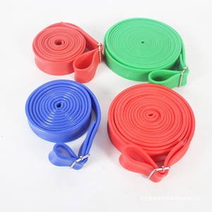 Xuanzan – bandes de résistance, bande élastique rouge de 2.5M avec boucles pour l'entraînement sportif, équipement d'exercice physique - Product Image 1