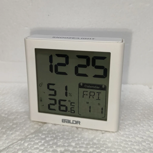 Baldr đồng hồ kỹ thuật số với Nhiệt ẩm kế LCD hiển thị 0.1c Nhiệt Độ Độ phân giải - Product Image 2