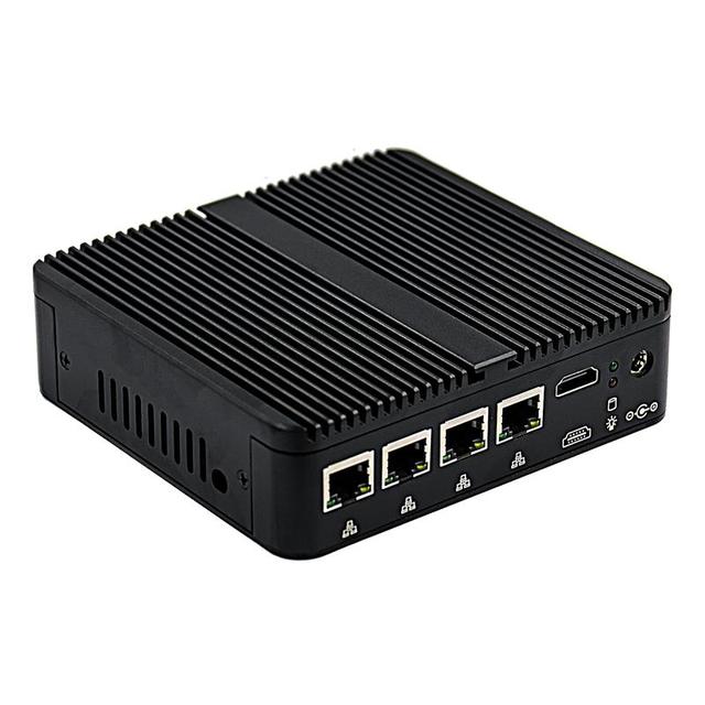 Pfsense Firewall Mini Desktop Computer Intel Celeron J4125 J6246 N100 Intel I211 I210 4 Ethernet Ports Barebone Mini Pc