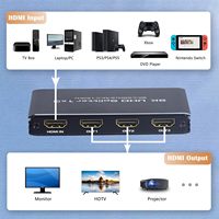 TV-link 8K pour Splitter 2.1 1x3 avec HDCP2.3 pour Double Moniteur Ordinateurs Portables PC Téléviseurs Lecteurs DVD PS5/PS4/