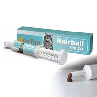 Gel nutritionnel en lysine de marque privée pour chats Soulagement des boules de poils Soutien immunitaire Éternuements Nez qui coule Supplément de soins de santé pour animaux de compagnie