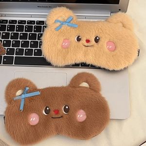หน้ากากปิดตาหมีน่ารัก นุ่มสบาย ระบายอากาศได้ดี ป้องกันแสง สำหรับคนนอนตะแคง - Product Image 4