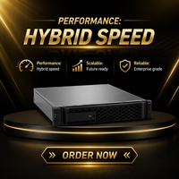 Système de stockage hybride unifié Lenovo ThinkSystem DM5000H avec contrôleurs actifs doubles pour stockage en rack d'entreprise