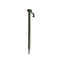 Weiteli-Filet de camouflage vert galvanisé, accessoires de piquets de sol pour tente de camping en plein air