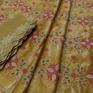 Kain Bazin Rich Jacquard Tenun Berkualitas Tinggi Terbaru 5+<span class=keywords><strong>2</strong></span> Yard Feitex Bazin Rich Lebar Besar Bordir untuk Gorden Gaun Anak Perempuan - Product Image 5